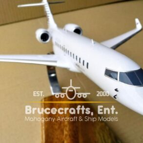 Model of Global Express BD700 XRS (A7-CEF) with detailed craftsmanship.